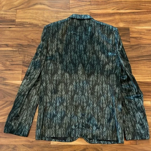 Givenchy Men's Black Patterned Blazer size 52 - Picture 7 of 7